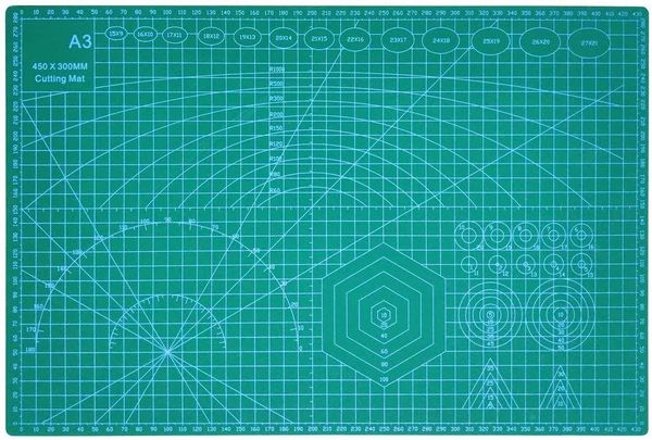 

cutting mat, 18" x 12" a3 double sided self-healing rotary professional long lasting thick non-slip mat for quilting, craft tools