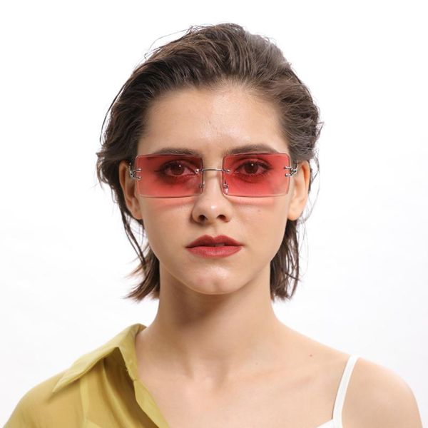 

sunglasses brand pochromic women rectangle sun glasses street outdoor uv400 womens shades for s, White;black