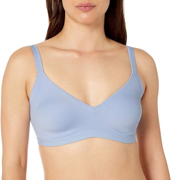 

warner's women's easy does it no bulge wire-bra, Red;black