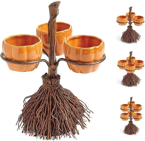 

Halloween Pumpkin Snack Bowl Stand