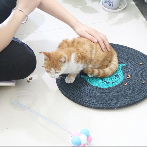 

1pcs dietamer pet 39cm kitten cat pad scraper toy claw board toys sitter training