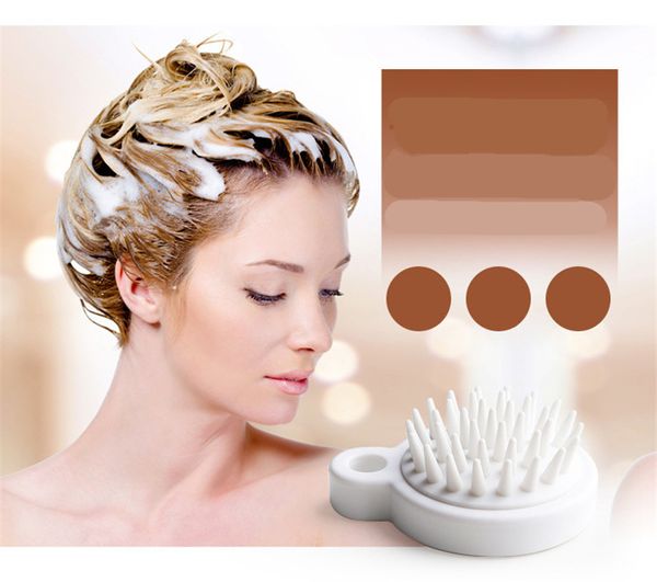 Scalp Health Care Massager Spazzola per shampoo Pettine per capelli Pulizia Massaggio in silicone Spazzole meridiane Vendite dirette in fabbrica 20
