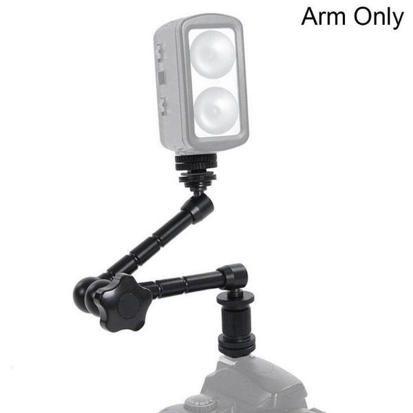 

super clamp 11 inches adjustable articulated arm for mounting flash led video camera light dslr monitor lcd w8y9 lighting & studio accessori