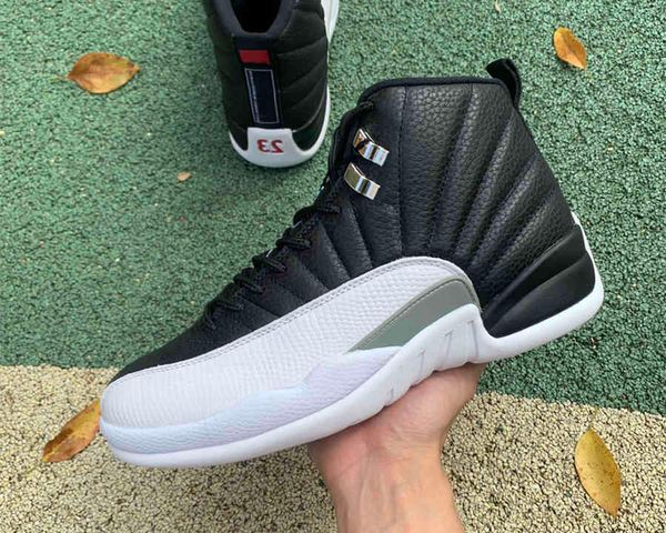 

shoes jumpman 12 playoffs basketball designer 12s black white true soles sports luxurys designers sneakers size