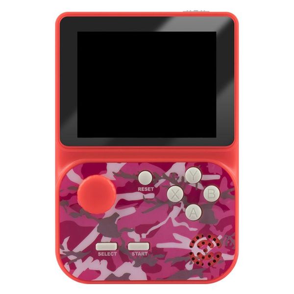 

portable game players retro handheld console mini machine 4g tf card built-in 2000 games with rechargeable consoles
