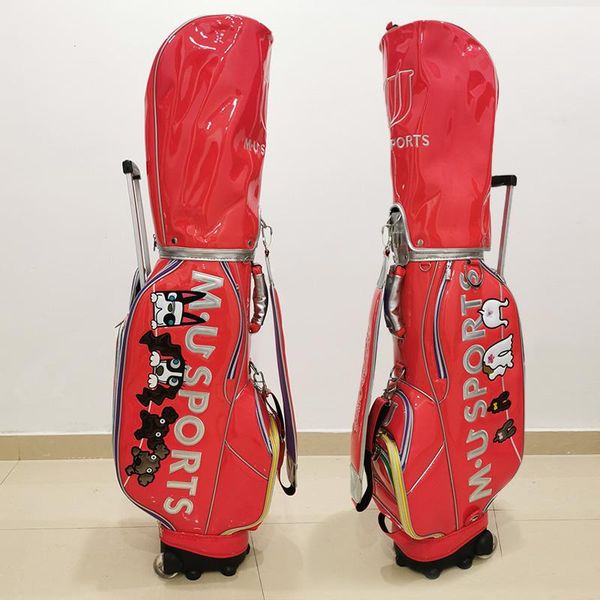 

golf bags bag lever with wheel waterproof wear