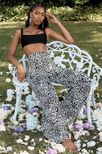 

women's tracksuits high qulaity leopard women 2 pieces rayon bandage set, Gray