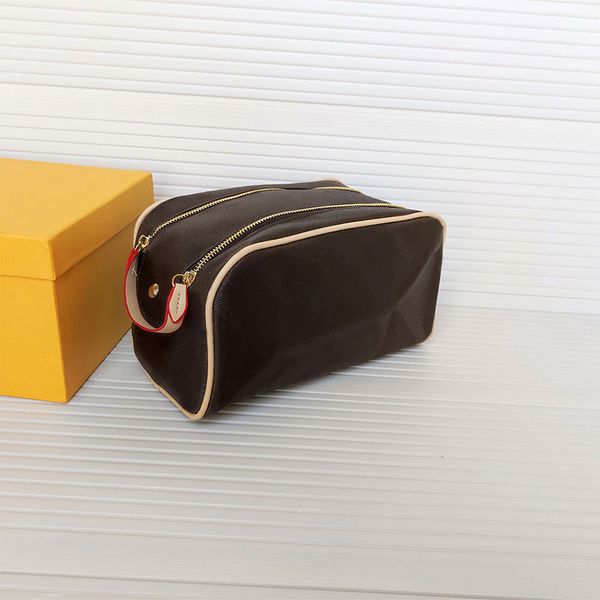 

toiletry bag classic genuine leather women handbags 47528 ladies wallets luxury hand mother bill of lading womens cosmetic bags old flowers