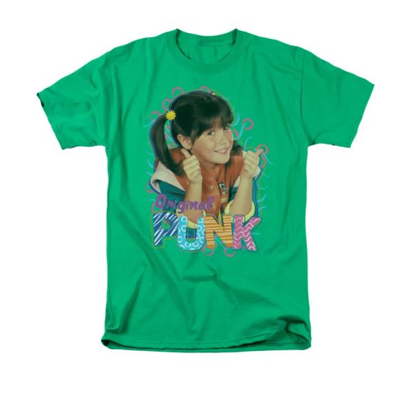 

Punky Brewster Original Punk TV Show T-Shirt Sizes S-3X NEW, White;black