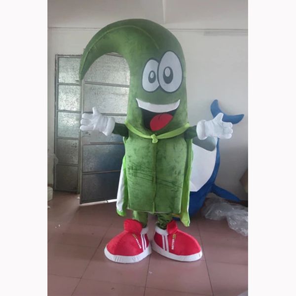 Alta Qualidade Planta Verde Mascot Trajes Halloween Festa Dos Desenhos Animados Personagens De Banda Desenhada Carnaval Xmas Páscoa Publicidade Publicidade Festa de Aniversário Fato Roupa