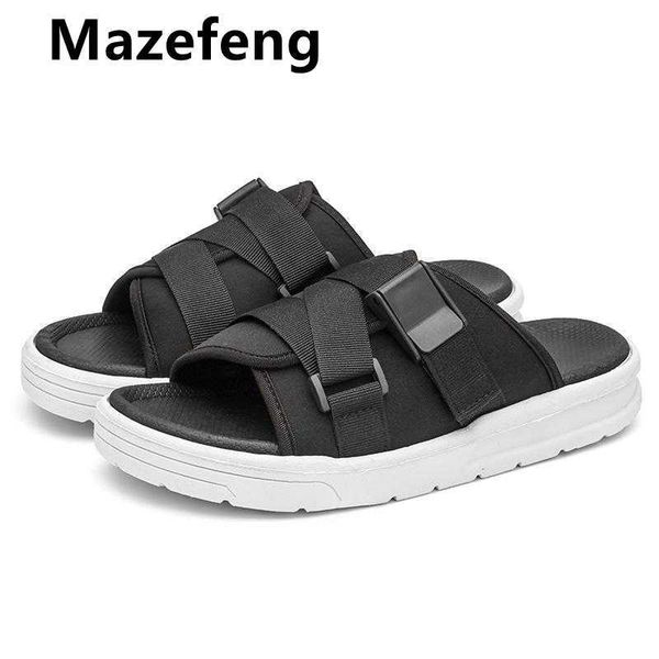 

sandals summer men fashion couples beach anti-slip lightweight clogs comfortable jelly sandal garden slippers hggn, Black