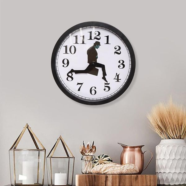 

wall clocks non ticking mute art decoration indoor battery operated home clock office garden study school