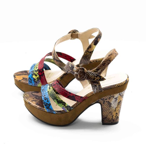 

sandals ankle strap africa women shoes summer beach casual dress heels platform chunky high heel l l2uv, Black