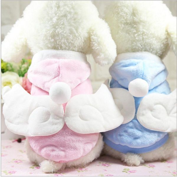 

dog apparel pet clothes autumn and winter angel wings flannel coat puppy chihuahua yorkshire warm comfortable cat