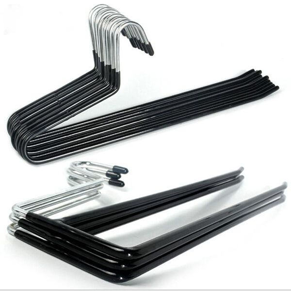 

hangers & racks 5pcs/lot high-grade metal leaching trousers rack multi-functional hanger