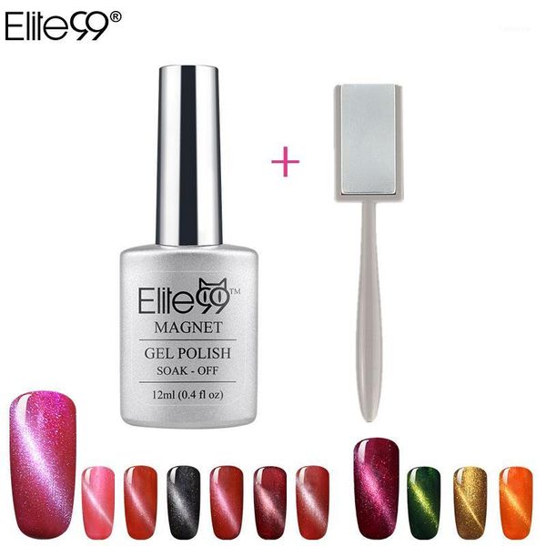 

wholesale-elite99 on ali uv led cat eye color manicure dark healthy and eco-friendly gel varnishes magnet comes in the kit1, Red;pink