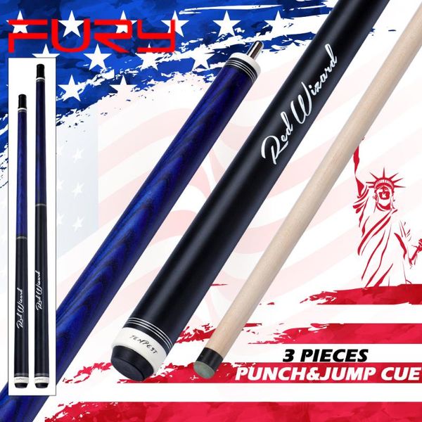

13.5mm tip punch jump cue ash and maple 2 options shaft black&blue professional break cues 2021 billiard