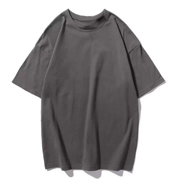 

2022 new designer tide t shirts chest letter laminated print short sleeve high street loose oversize casual t-shirt 100% pure cotton for me, White;black