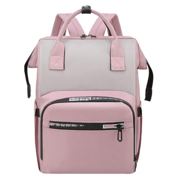 

diaper bags mommy bag custom backpack solid color portable mother and baby travel bottle mom large capacity