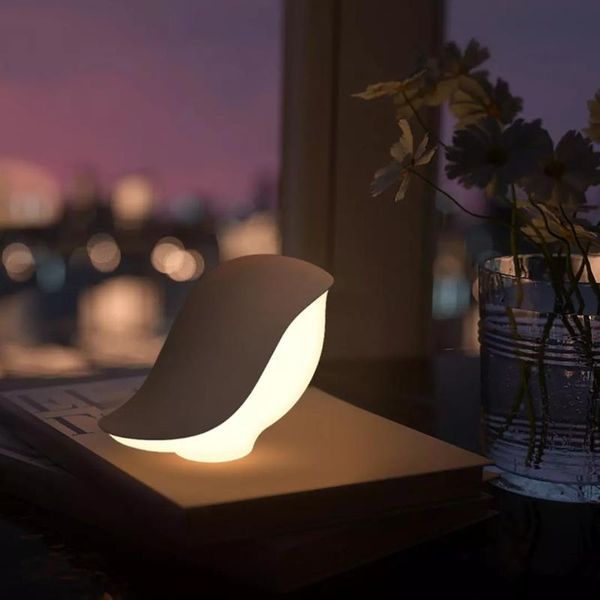 

mobile phone wireless charging nightlight set warm tone light base storage bags