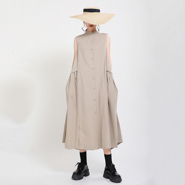 

dress high fashion vintage casual cotton linen dressed in long-sleeve female hk97, Black;gray