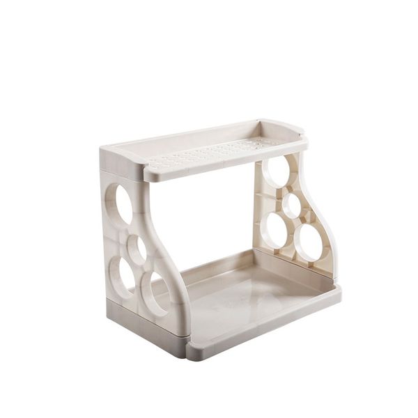 

creative spice rack kitchen supplies household plastic double turret landmark seasoning products shelf storage finishing