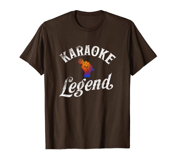 

singer karaoke song music love cool graphic design t-shirt, White;black