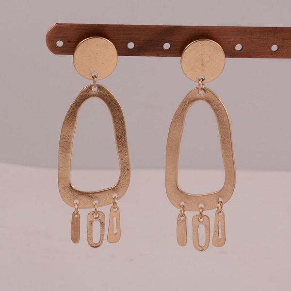 

dangle & chandelier punk style alloy hollow multi pendant earrings robot modeling for women 2021 simple joker drop earring accessory gifts, Silver