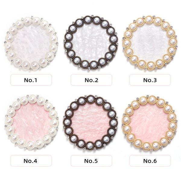 

nail art display stand with pearl color mixer for beauty salon