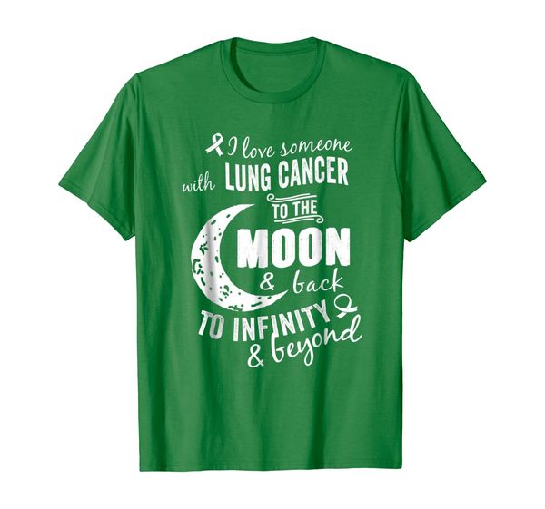 

lung cancer awareness t shirt, White;black
