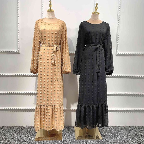 

Dressed female 2021 will see fashion around the neck Applications pure color bandage temperament big robe-to-line dress super long, Black;gray