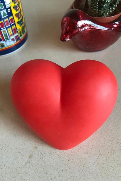 

decorative 8cm heart led candle-red candles