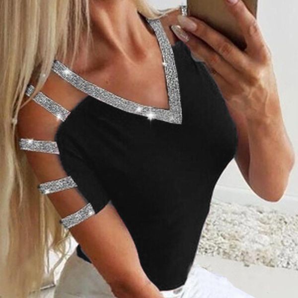 

halter lace up summer women basic plus size casual leisure kimono sleeve details short tshirts, White