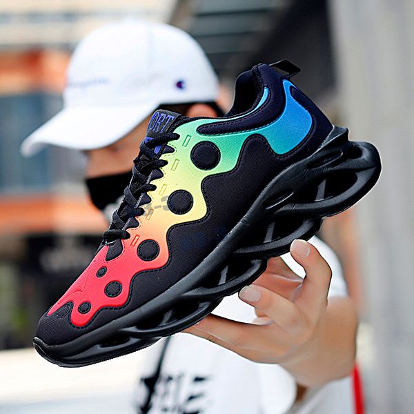2028 Confortável Lightweight Respirável Sapatos Sneakers Homens Não-Slip Desgaste Resistente ao Desgaste Para Running Walking and Sports Atividades-97