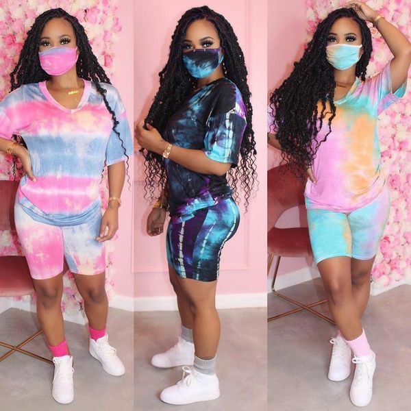 

tracksuit two pieces set women tracksuits short sleeve v neck pants outfits skinny elastic outdoor wear, Gray