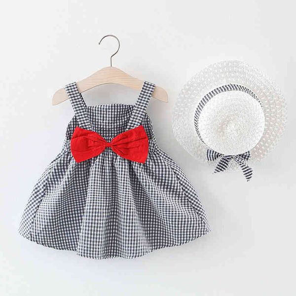 

melario baby girls dress summer cute cartton rainbow princess dresses for girl kids dress newborn birthday dress 210412, Red;yellow