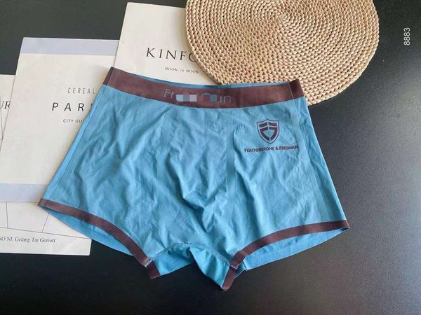 

traceless ice silk men's boxer underwear large elastic, Black;white