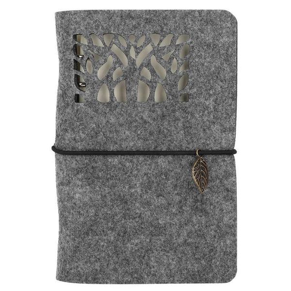 

gift wrap portable writing notebook felt office for school men/women