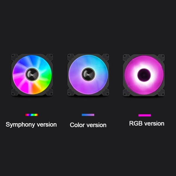 

fans & coolings cpu cooler 9cm case fan argb sync addressable rgb pwm 4pin quiet chassis cooling air 92x92x25mm 12v-4 pins n7mc