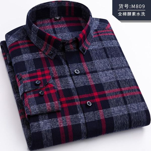 

men's casual shirts plus-size 5xl 6xl 7xl 8xl pure cotton plaid fashion long sleeve men fat guy design formal social 110kg 120kg 130kg, White;black