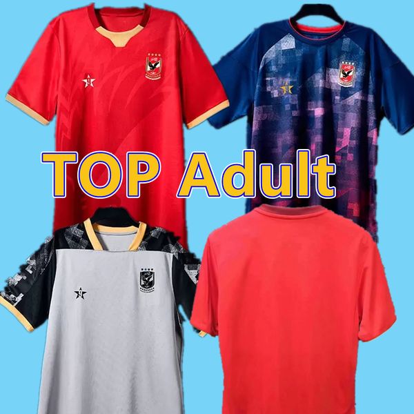 

20 21 al ahly el cairo soccer jerseys player version 2021 y.ibrahim kahraba m.mohsen m.sherif ayman a.dieng ajayi men football jersey, Black;yellow