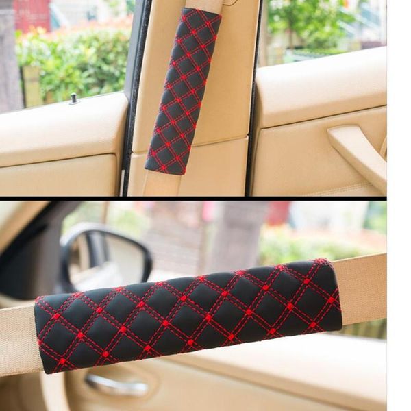 

safety belts & accessories 2pcs soft car seat belt cover universal shoulder protection for 500/panda /stilo /punto /doblo /grande /brav