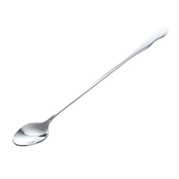 

spoons 10" stainless steel tableware long handle scoop teaspoon