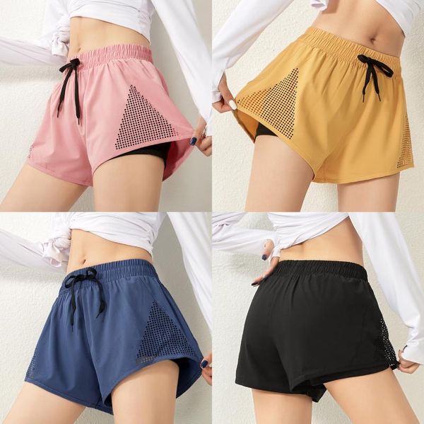 

sports shorts scrunch bupocket lace grid workout loose safe quick dry breathable fitness gym elastic running sportswear clothing, White;black