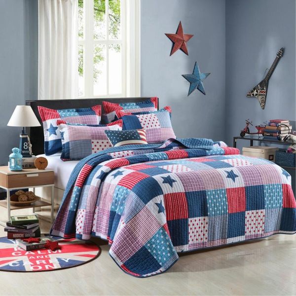 

comforters & sets chausub bedspread on the bed quilt set 2pc coverlet print kids cotton quilted cover pillowcase twin size 1 pc blanket