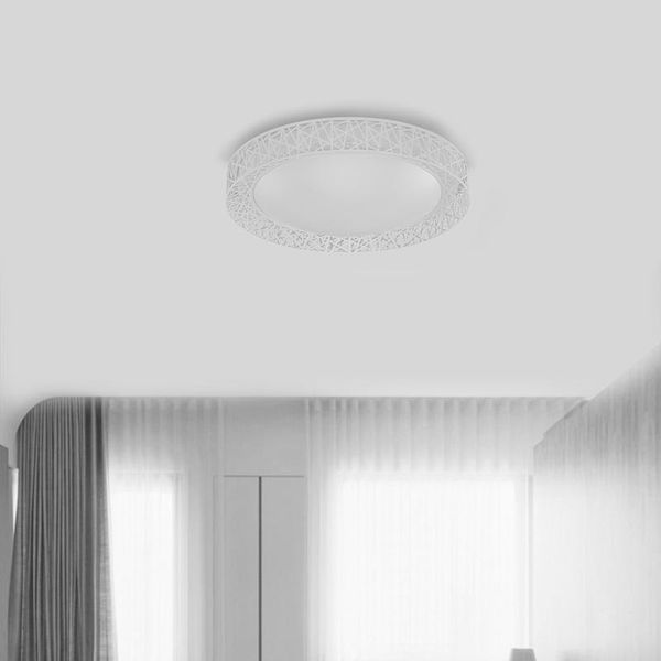 Luzes de teto LED Light Bird Nest Round Lamp Modern Getters for Living Room Bedroom Kitchen Scie999