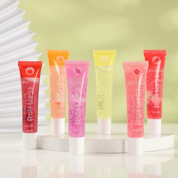 

lip gloss 12pc/lot scented fruit burst oil plumping lipgloss moisturizer