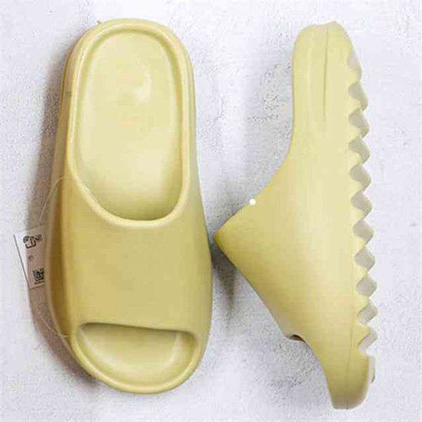 

yeesy slide foam bone black green fashion sports slippers white khaki men women indoor outdoor sandal basketball shoes football sneakers siz