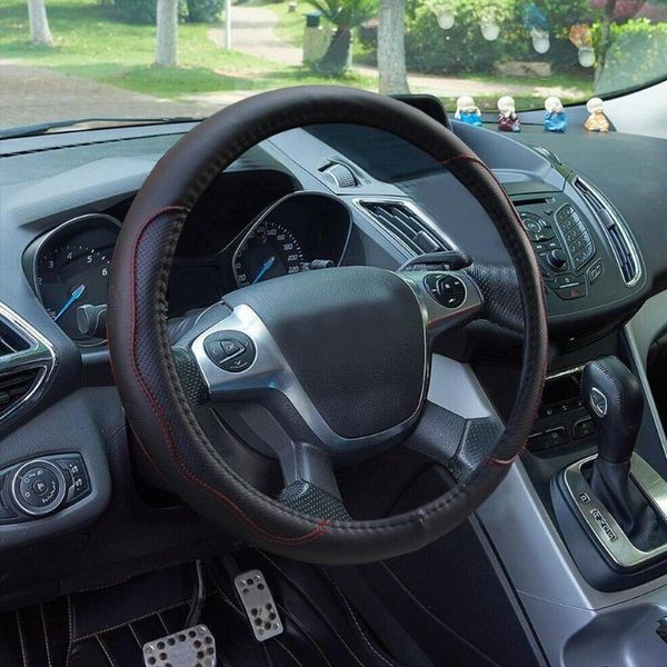 

steering wheel covers universal car cover for 14.57 inch(37cm) to 15inch (38cm) accessories