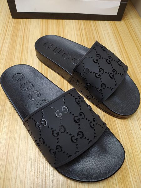 

ojnq women and men sandals slippers slides sneakers loafers sandals 35-46, Black